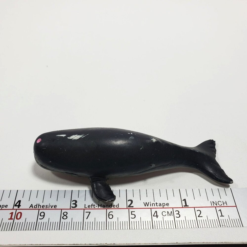 AAA 3.5" Sperm Whale Dolphin Killer Whale Figures Lot 3 Miniatures - Picture 5 of 16